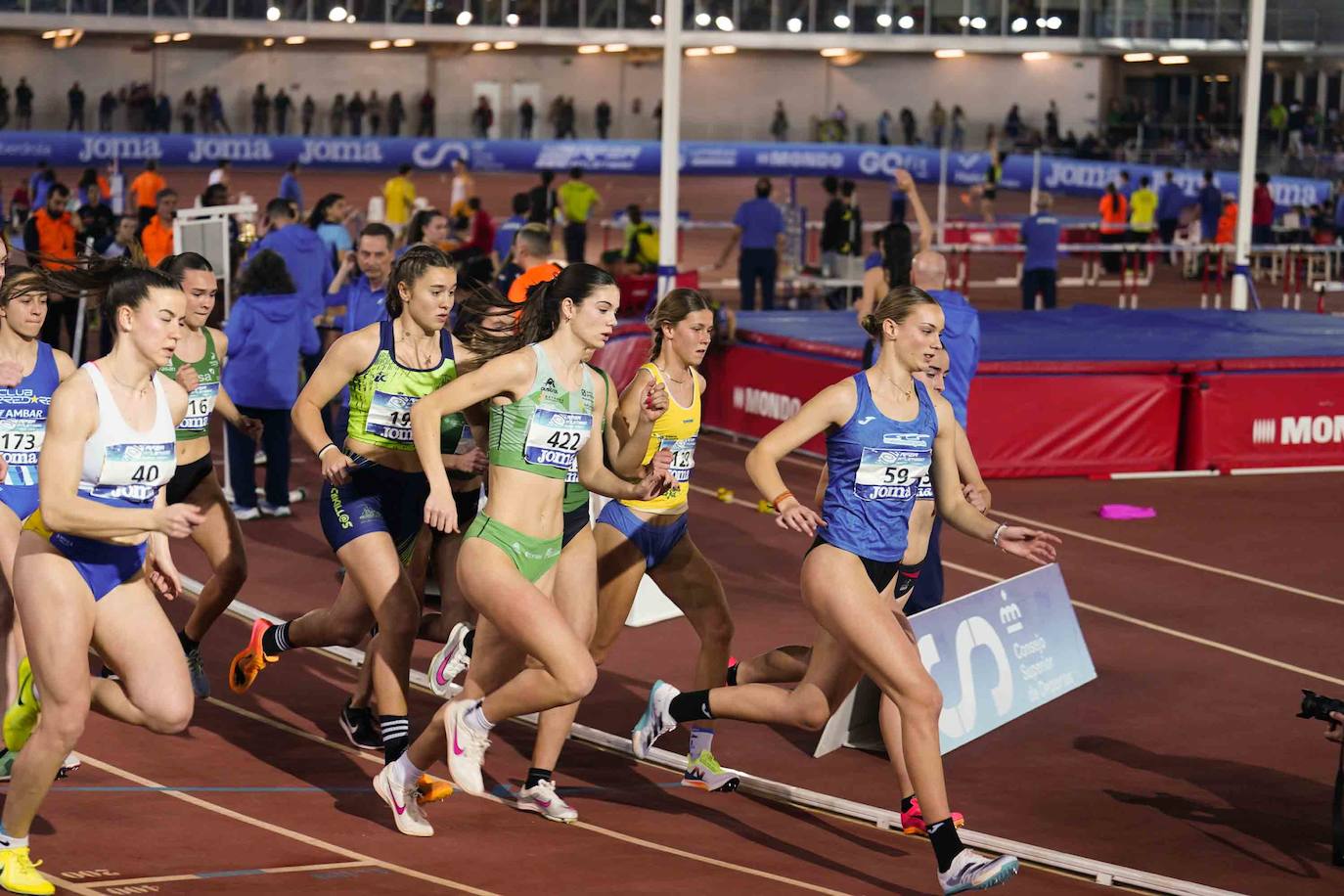 Las mejores imágenes de la primera jornada del Campeonato de España sub 20 de atletismo