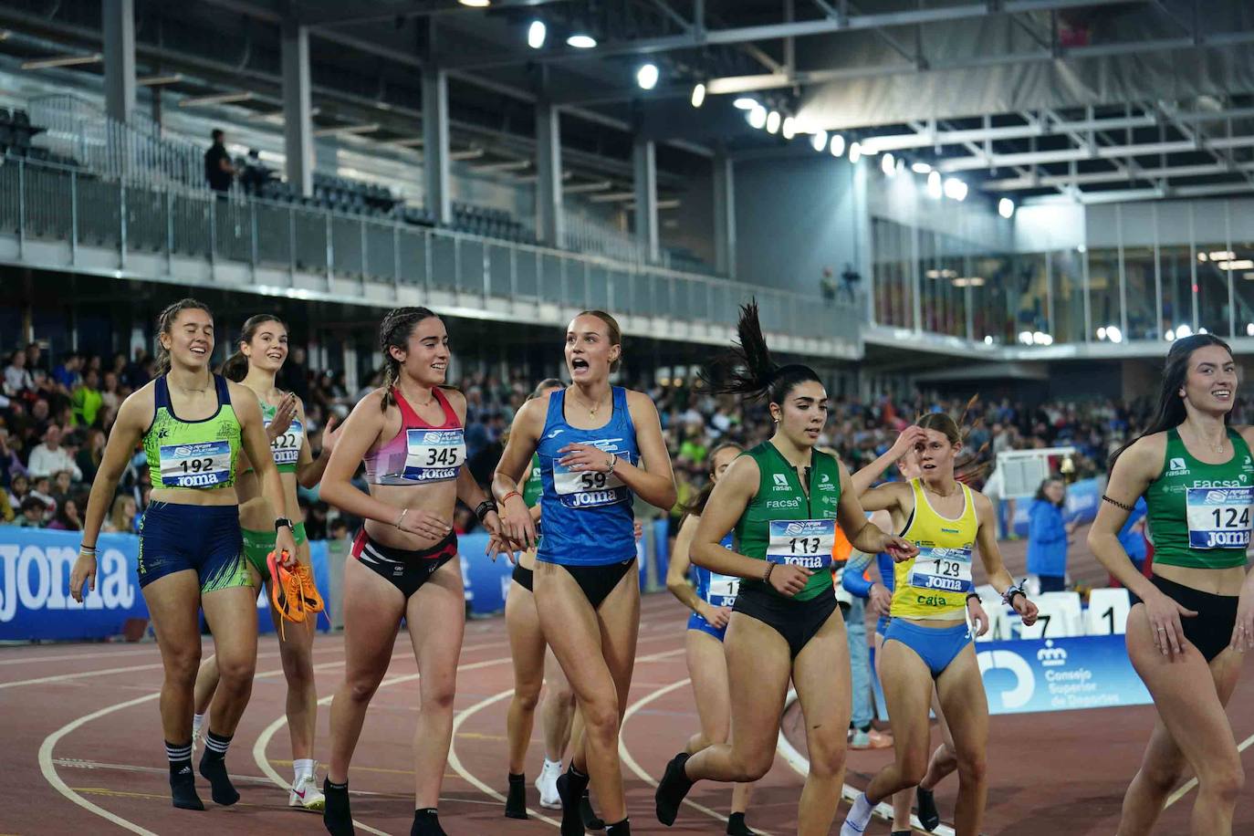 Las mejores imágenes de la primera jornada del Campeonato de España sub 20 de atletismo