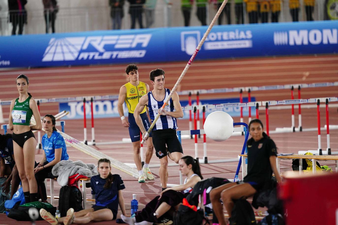 Las mejores imágenes de la primera jornada del Campeonato de España sub 20 de atletismo