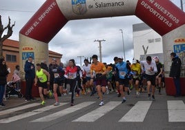 Momento de la salida de la prueba.