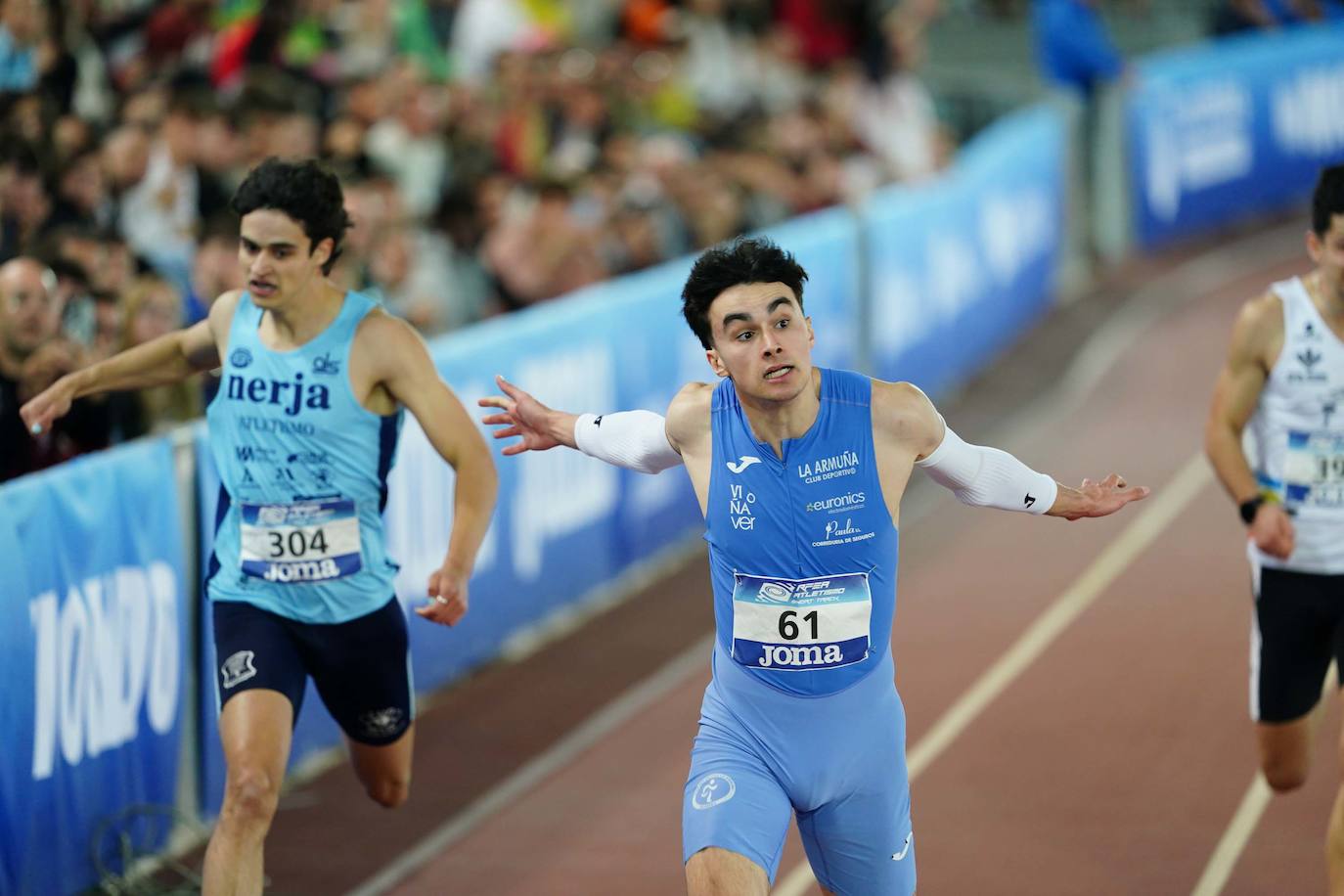 Inmejorable cierre al Campeonato de España sub 20 short track en Salamanca