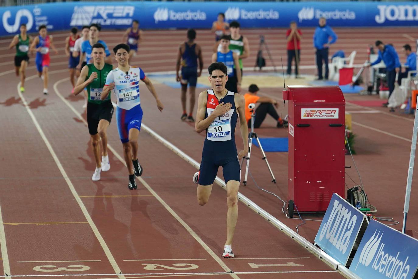 Inmejorable cierre al Campeonato de España sub 20 short track en Salamanca
