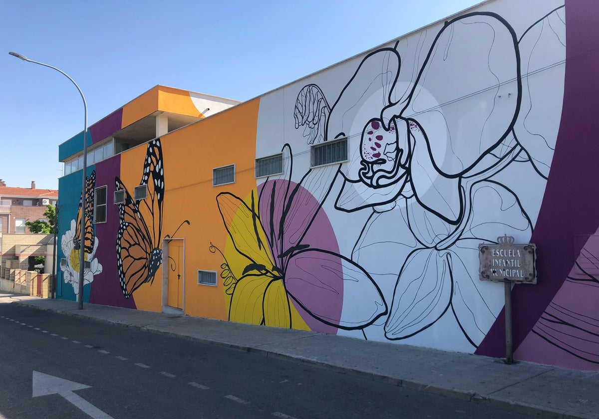 Fachada de la Escuela Municipal Infantil de Santa Marta de Tormes.