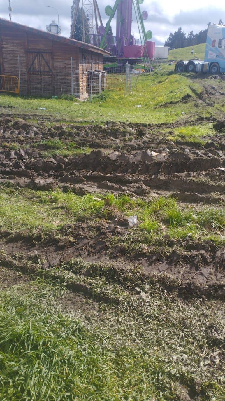 El mal estado del glacis tras el Carnaval enfrenta a oposición y gobierno en Ciudad Rodrigo