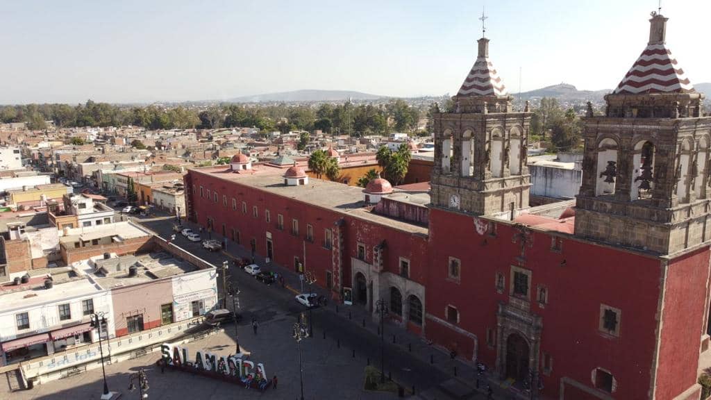 Templo de San Agustín en Salamanca (México).