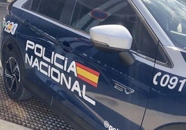 Imagen de un vehículo de la Policía Nacional.