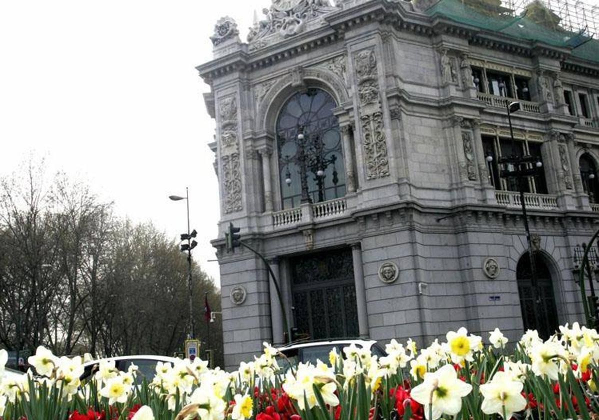 Fachada del Banco de España.