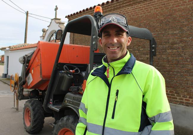 Raúl Pinto, alguacil de El Campo de Peñaranda.