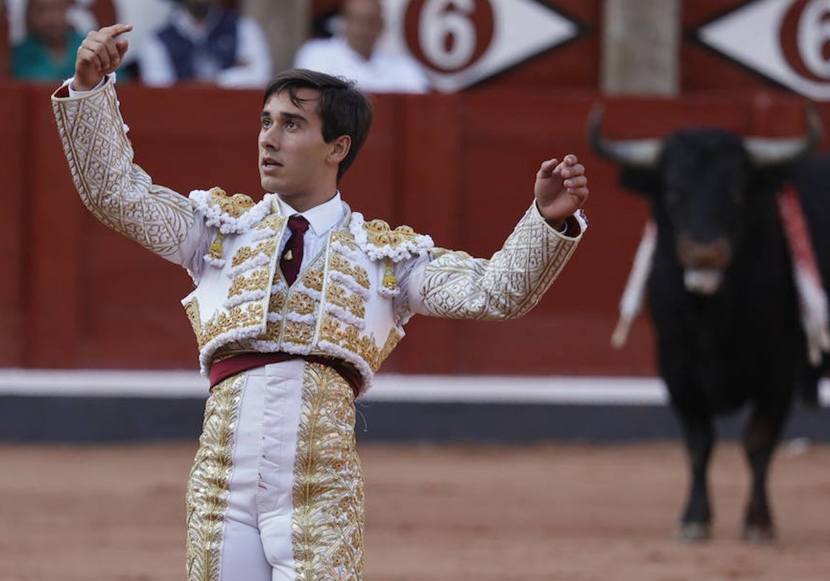 Ismael Martín, en la Glorieta la pasada Feria.