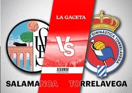 Salamanca UDS - Gimnástica de Torrelavega: horario y cómo ver en directo y por TV el partido de Segunda Federación