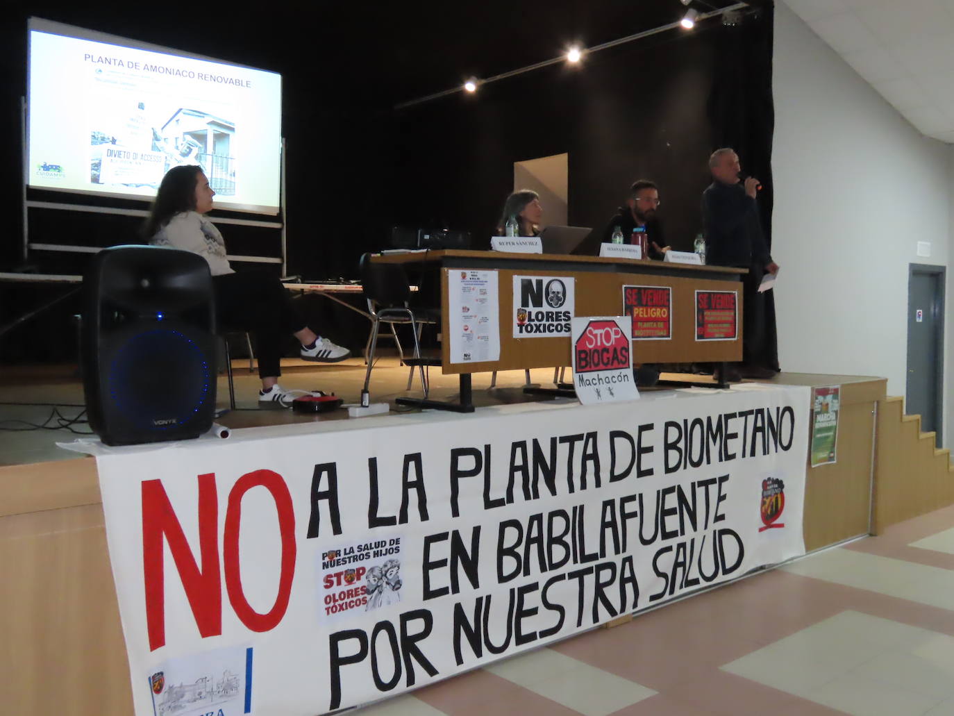 La Asociación de Vecinos de Babilafuente acentúa su lucha contra la planta de biometano