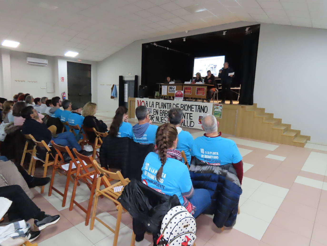 La Asociación de Vecinos de Babilafuente acentúa su lucha contra la planta de biometano