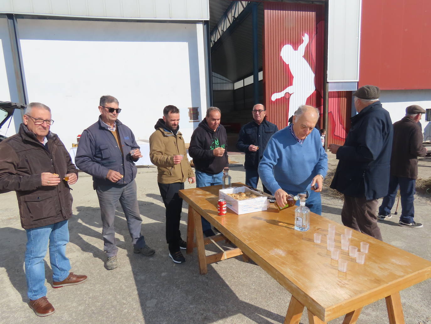 Más de 400 comensales en la fiesta de la Matanza tradicional de Tordillos