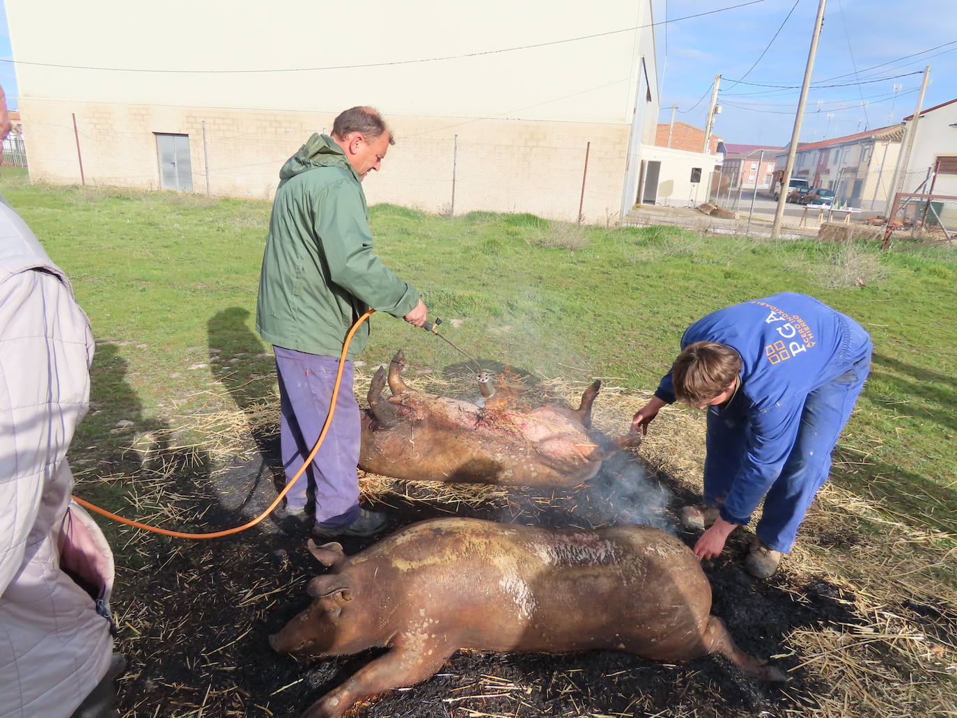 Cocido para celiacos en la X Matanza típica de Aldeaseca de la Frontera