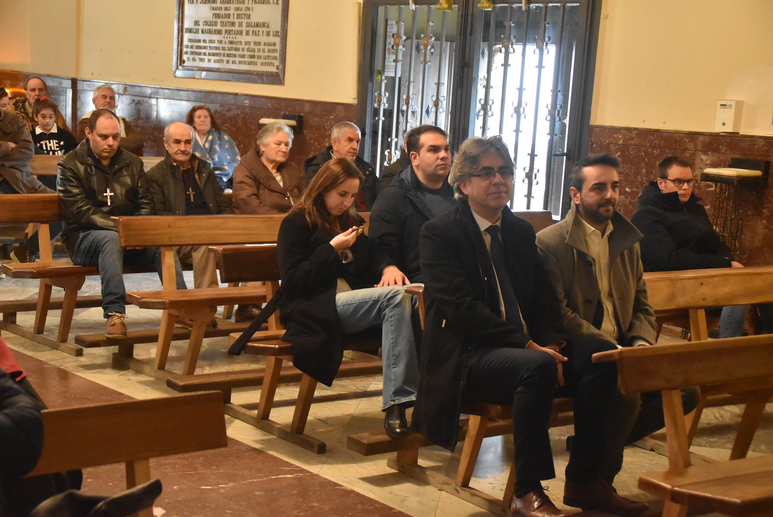 Unión en el santuario de Béjar para iniciar la Semana Santa