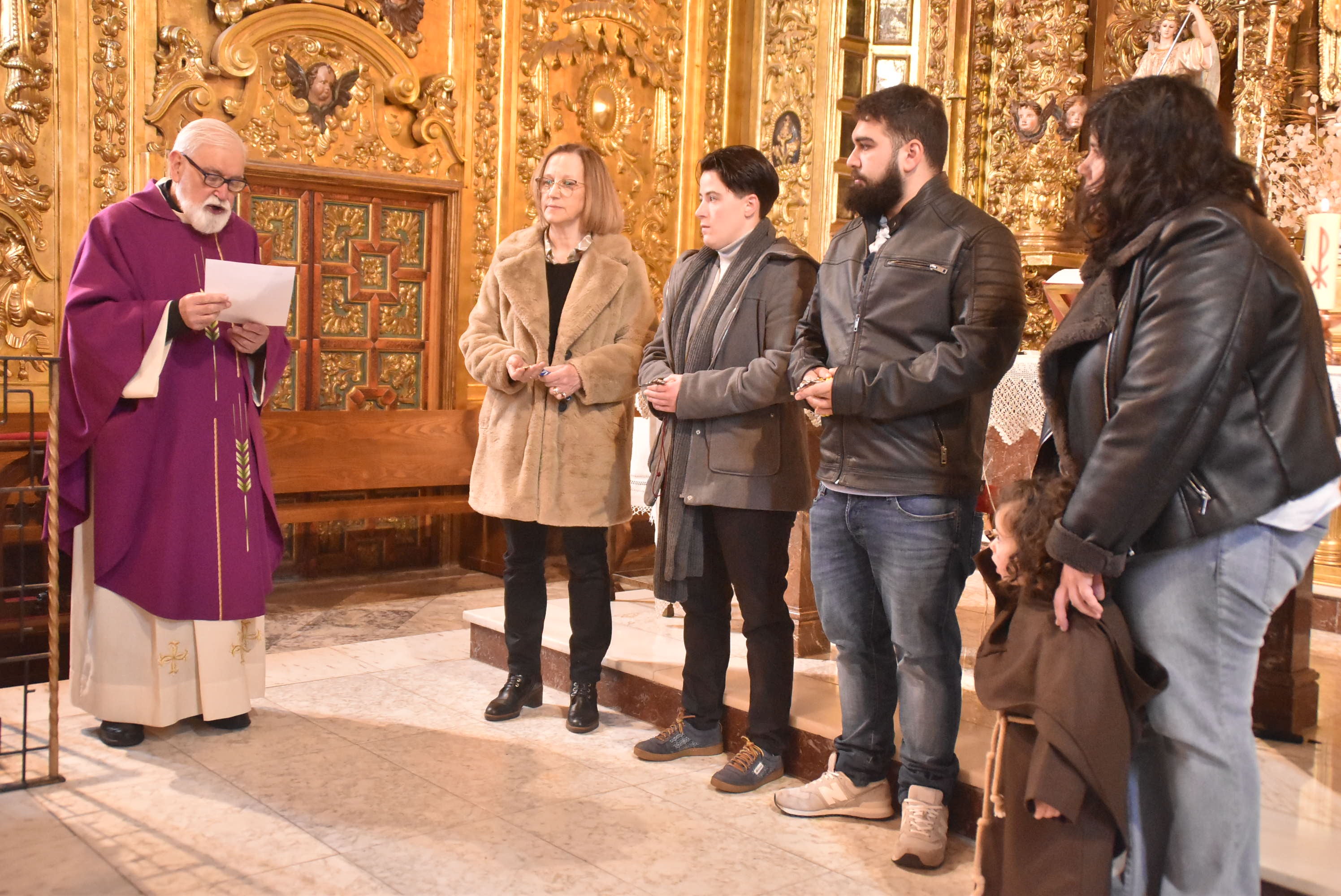 Unión en el santuario de Béjar para iniciar la Semana Santa