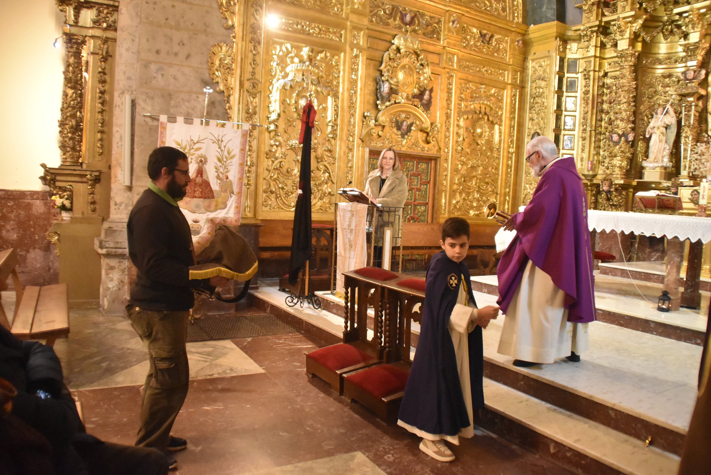 Unión en el santuario de Béjar para iniciar la Semana Santa