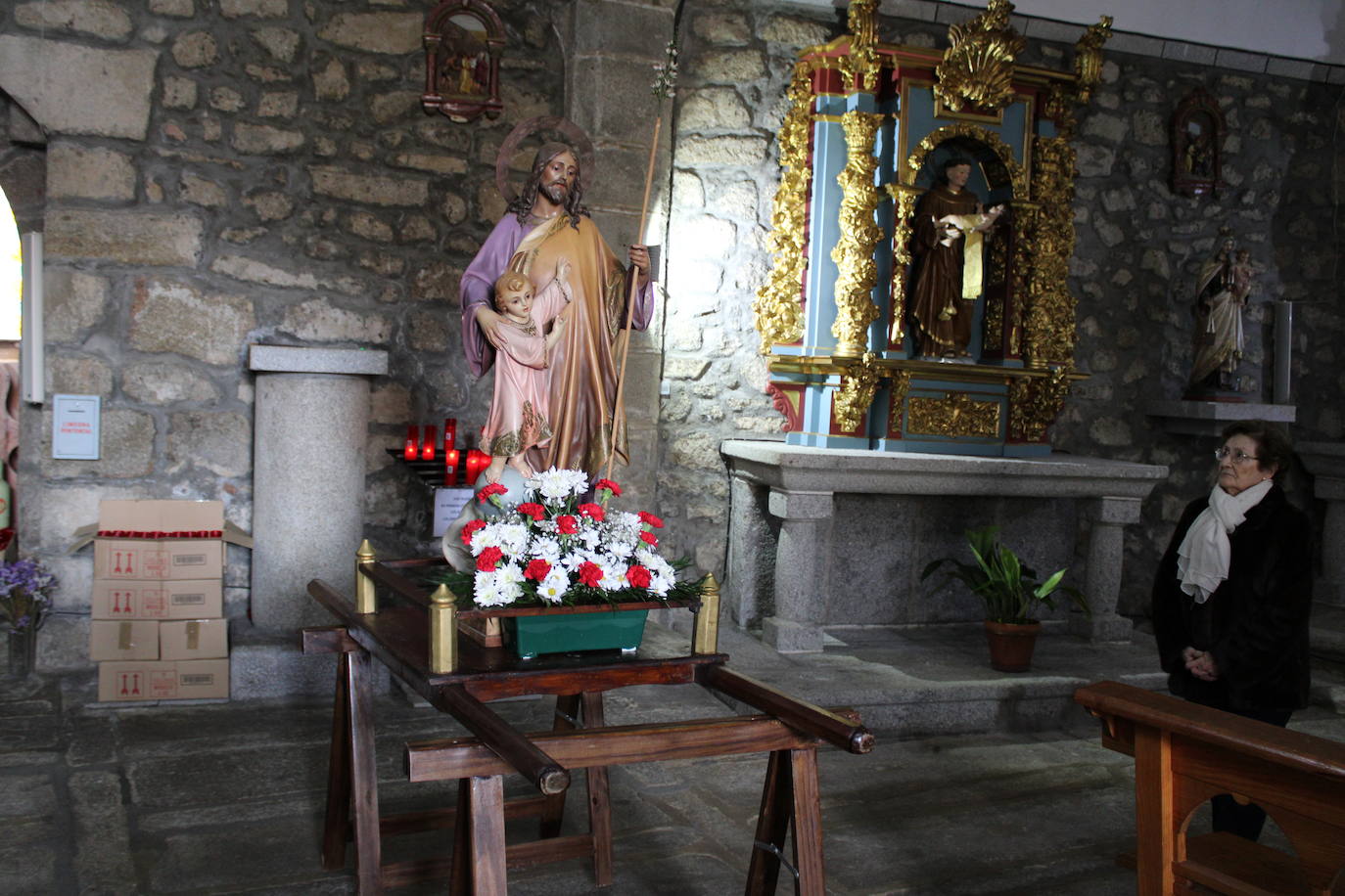 Ledrada honra a San José, patrón de su recidencia