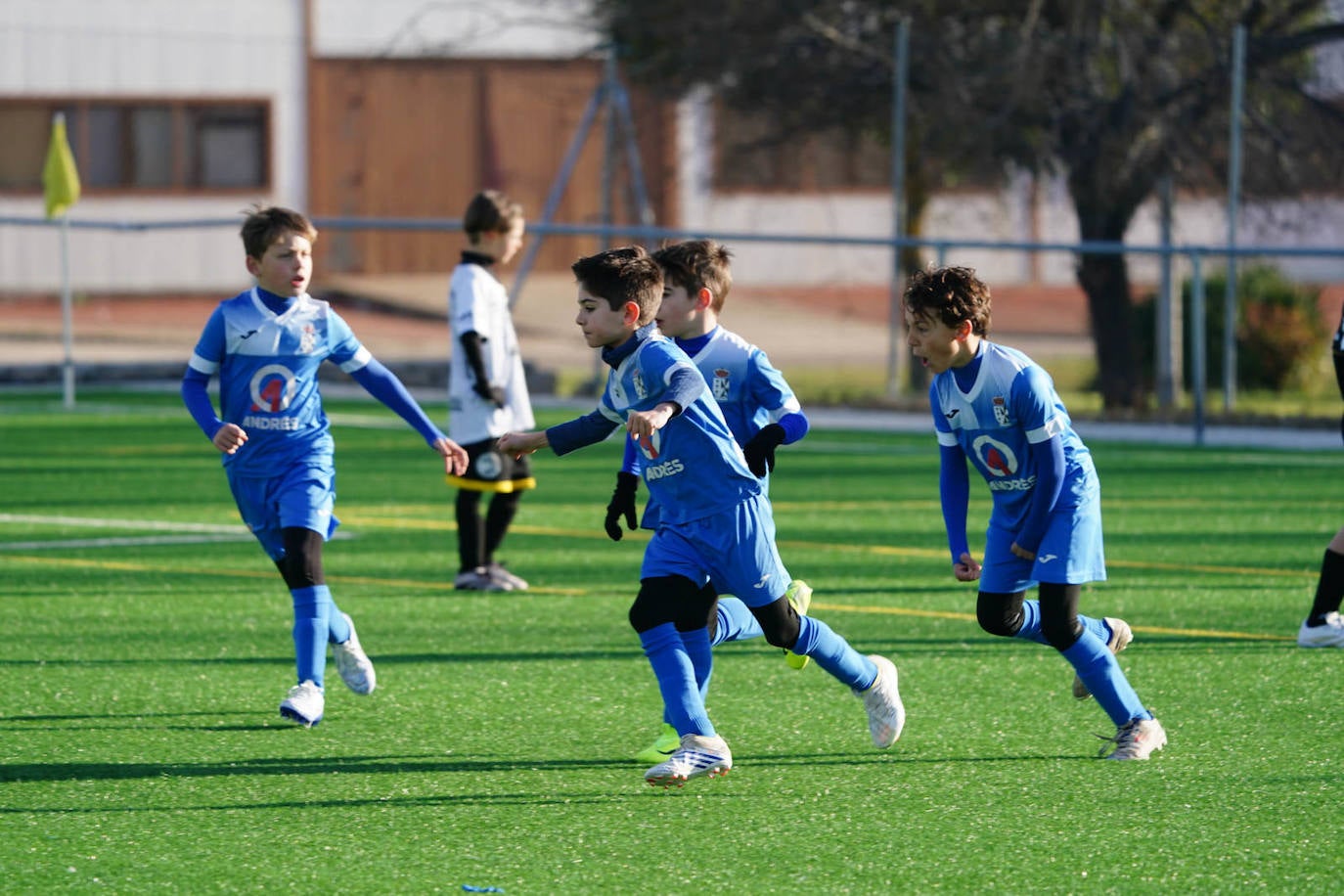 La jornada del fútbol base en Salamanca, en imágenes