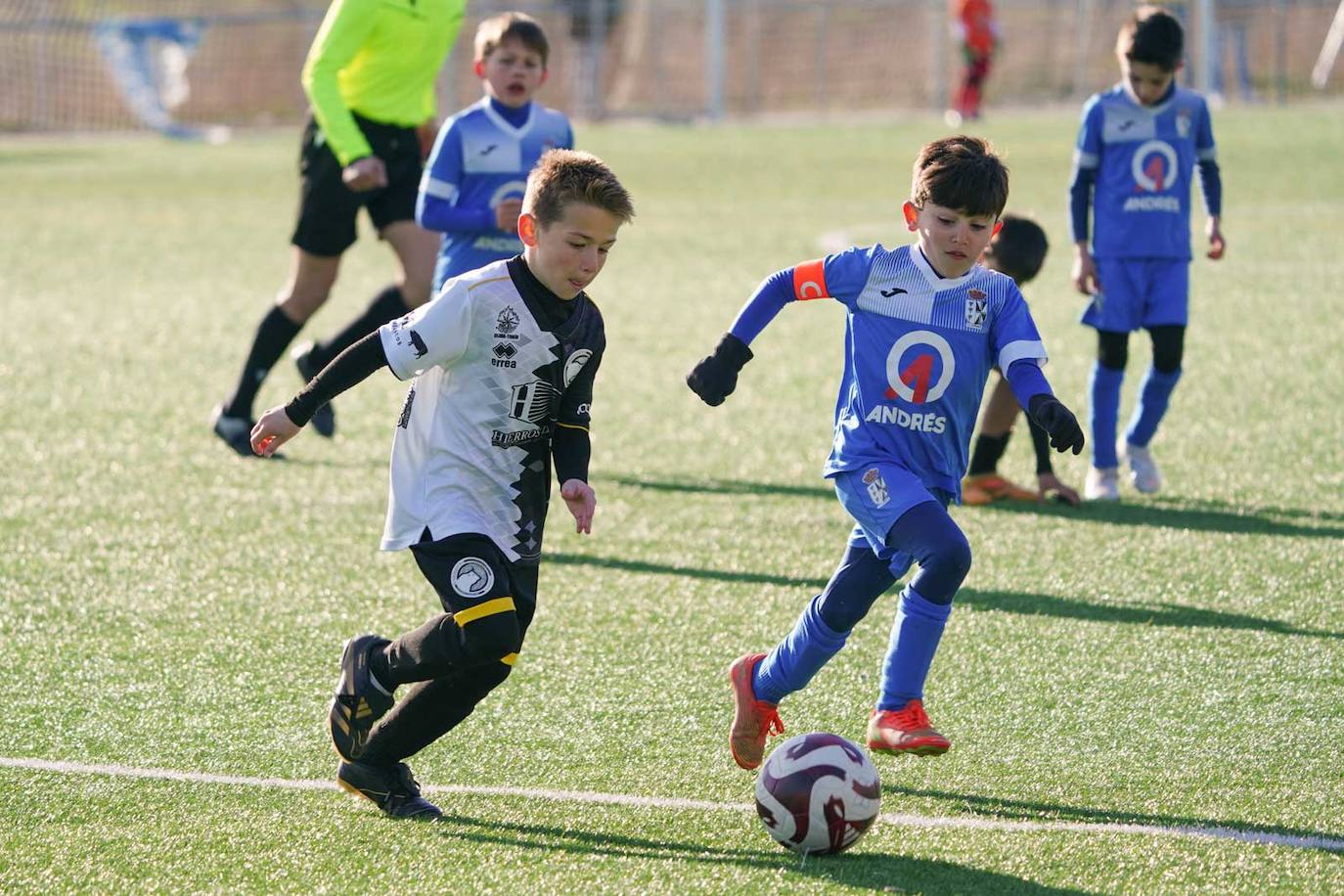 La jornada del fútbol base en Salamanca, en imágenes