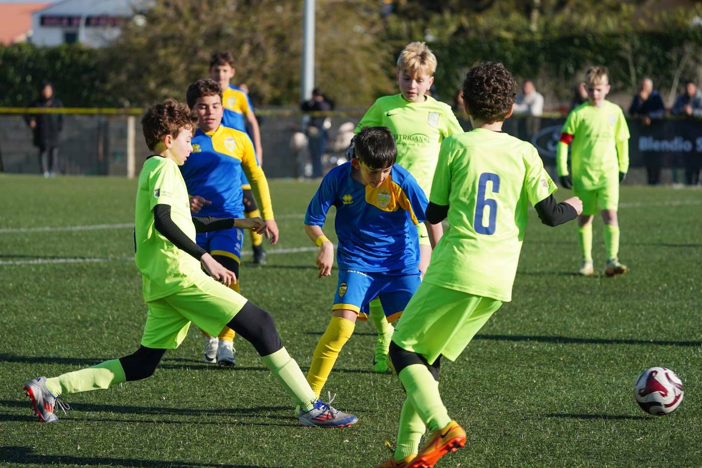 La jornada del fútbol base en Salamanca, en imágenes