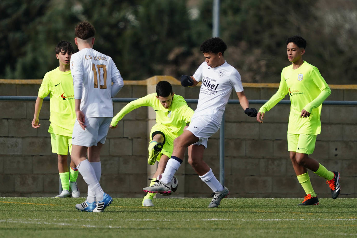 La jornada del fútbol base en Salamanca, en imágenes