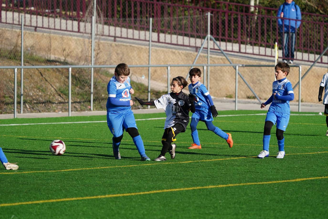 La jornada del fútbol base en Salamanca, en imágenes