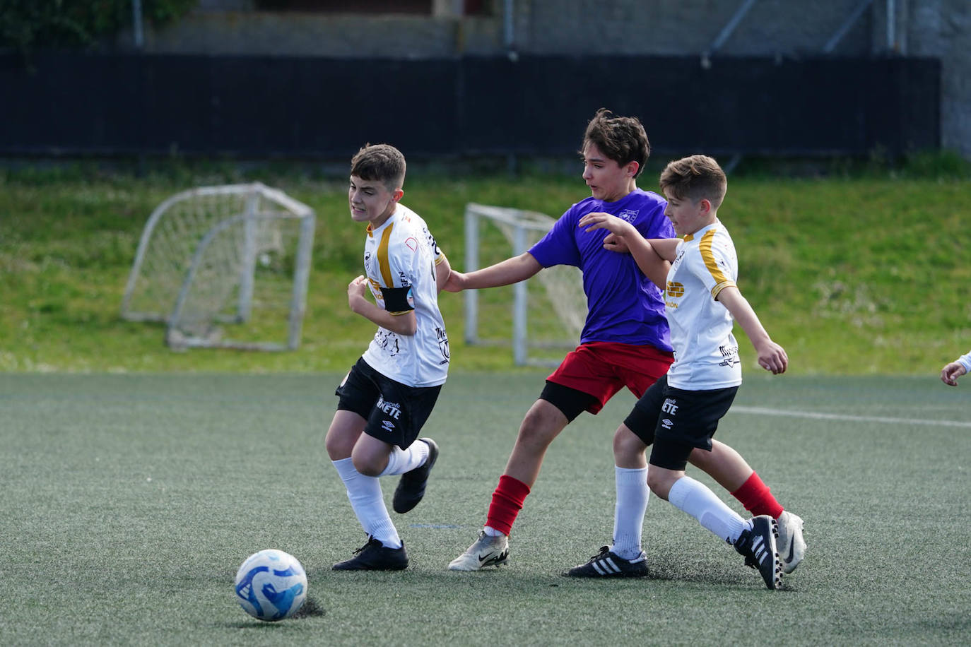 La jornada del fútbol base en Salamanca, en imágenes