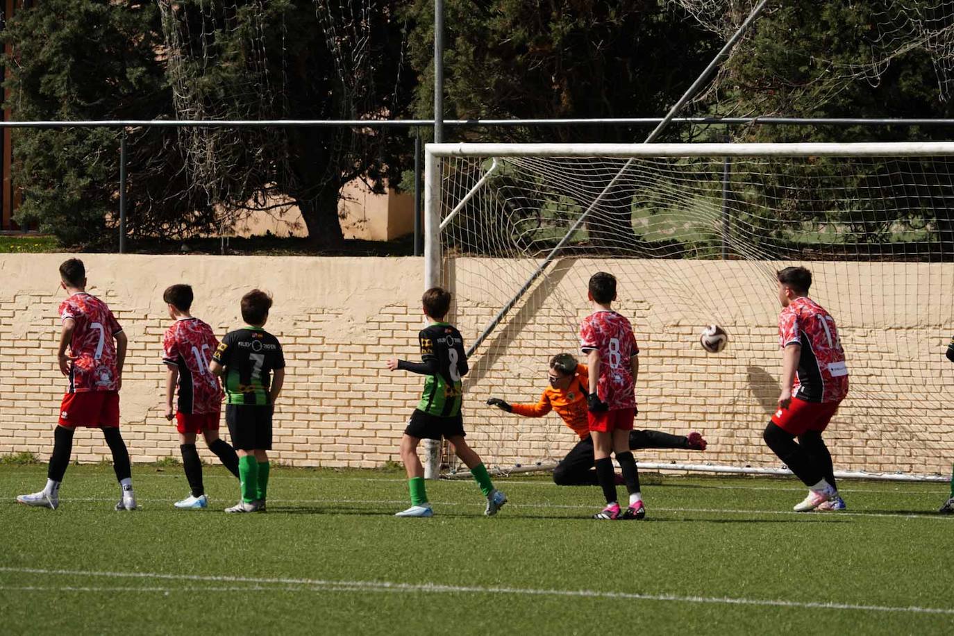 La jornada del fútbol base en Salamanca, en imágenes