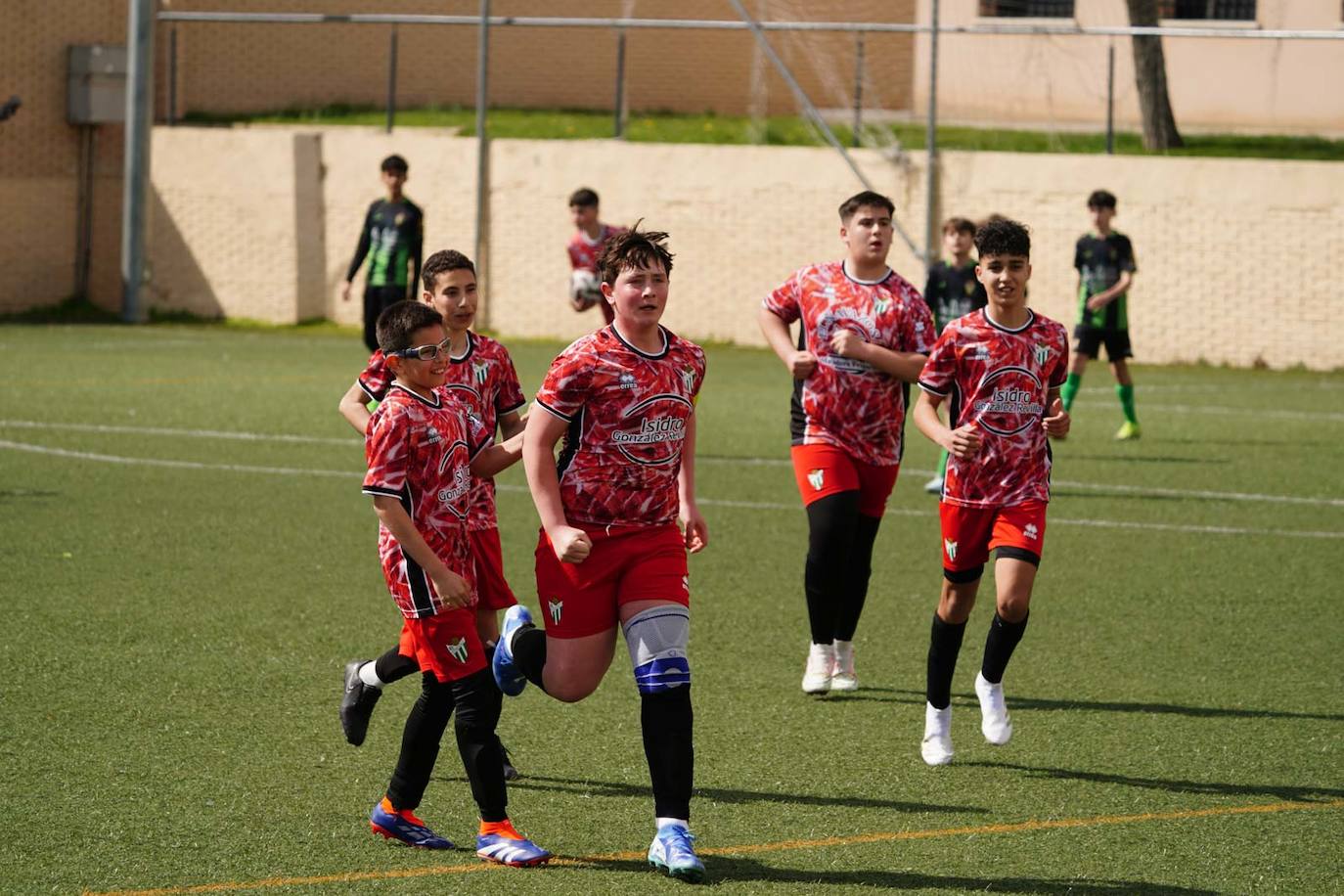 La jornada del fútbol base en Salamanca, en imágenes