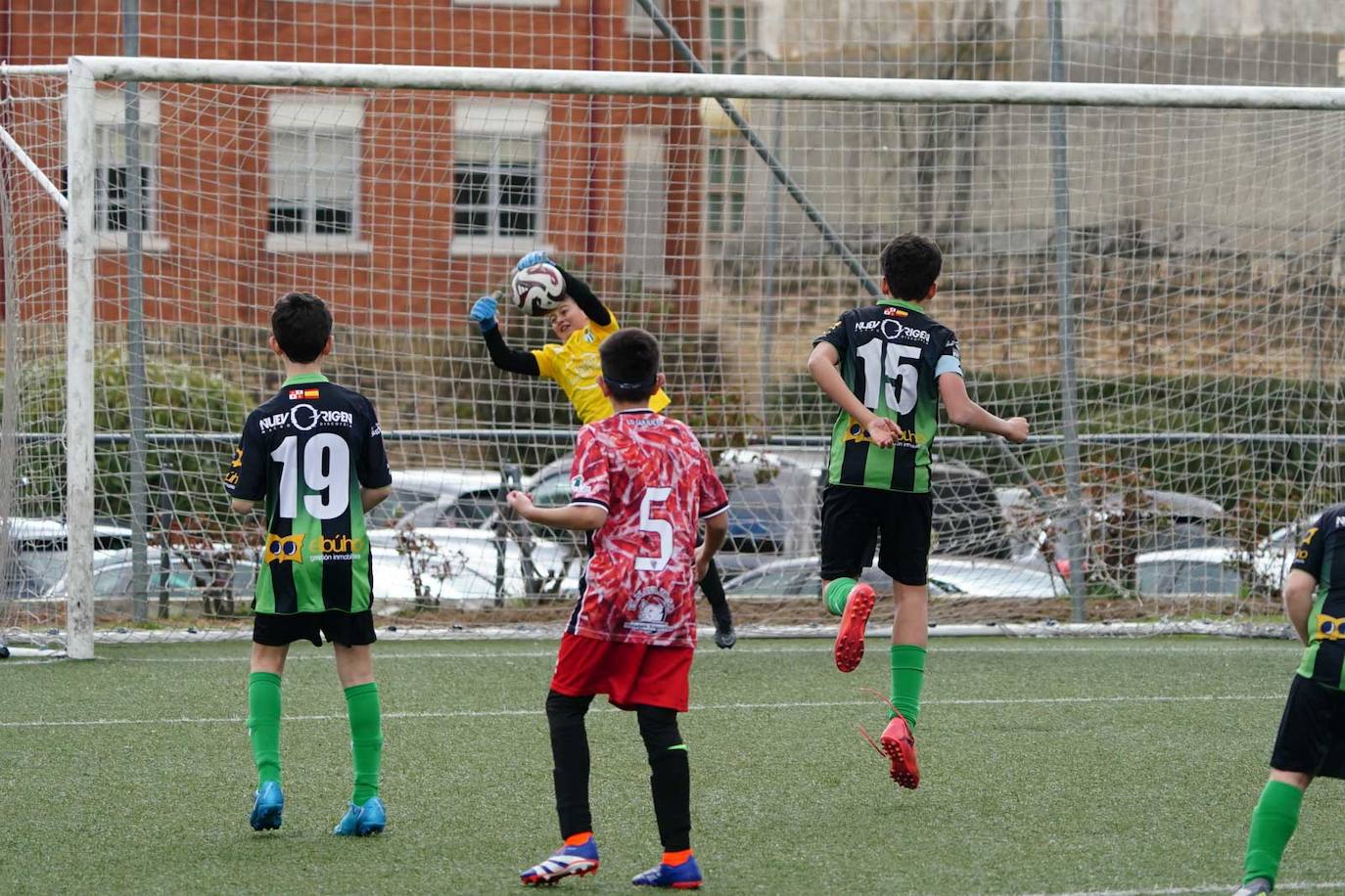 La jornada del fútbol base en Salamanca, en imágenes