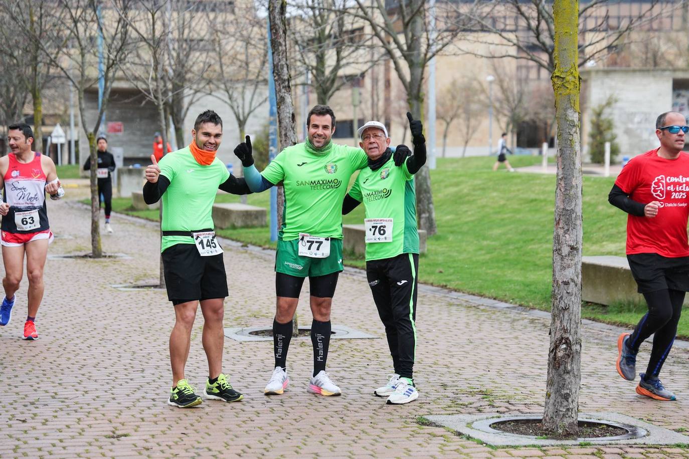 Gran éxito en la primera Carrera Popular contra el Ictus