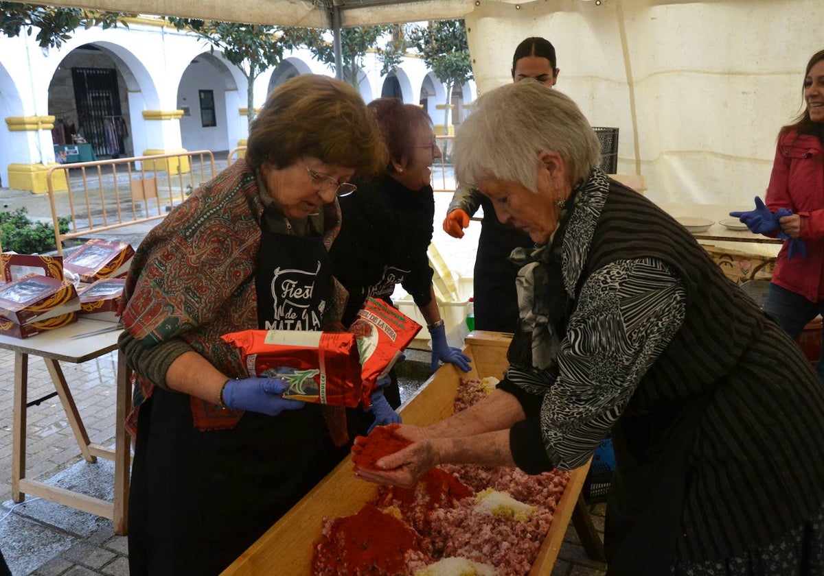 La lluvia no desluce la tradición matancera de Ciudad Rodrigo