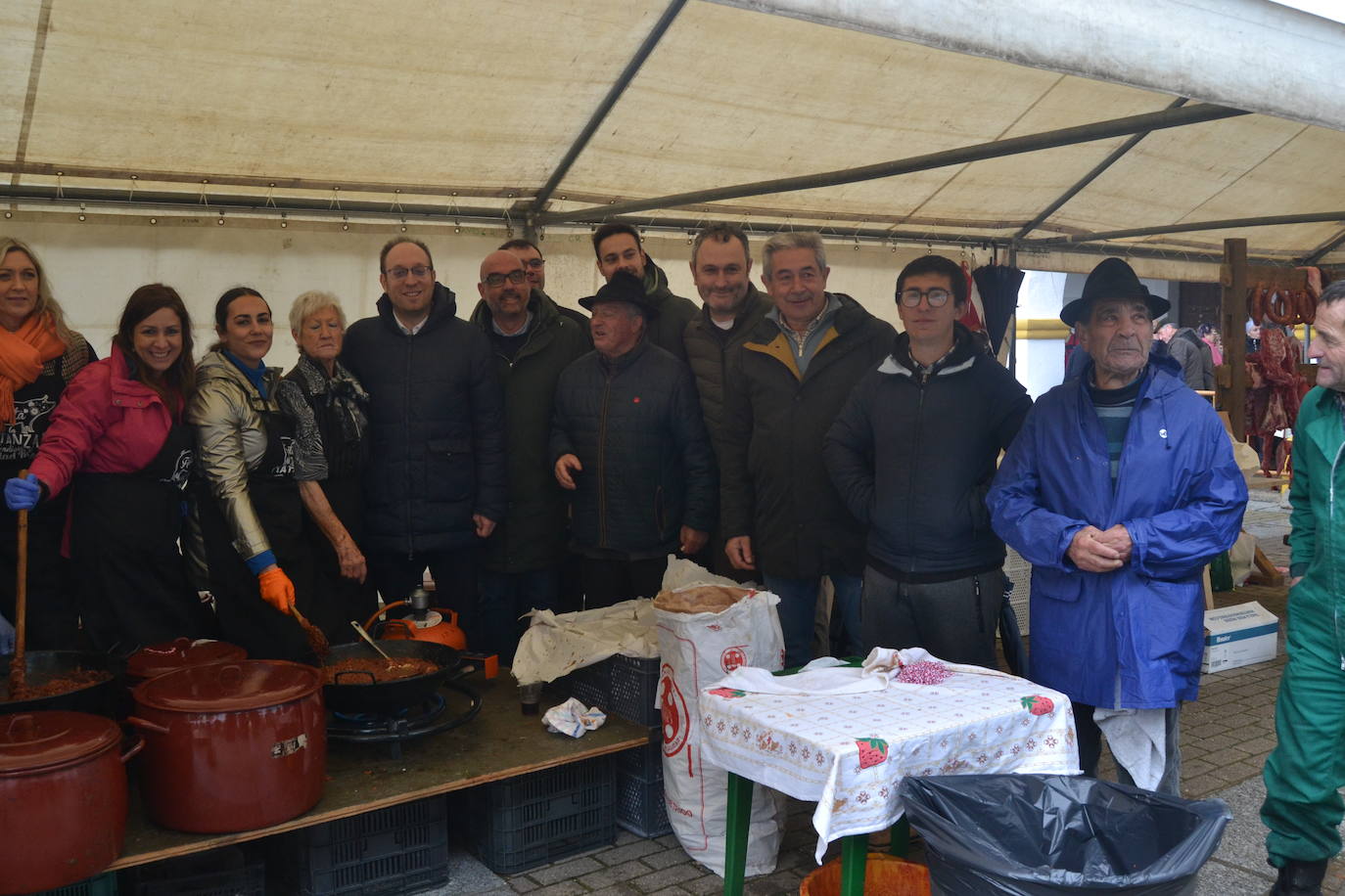 La lluvia no desluce la tradición matancera de Ciudad Rodrigo