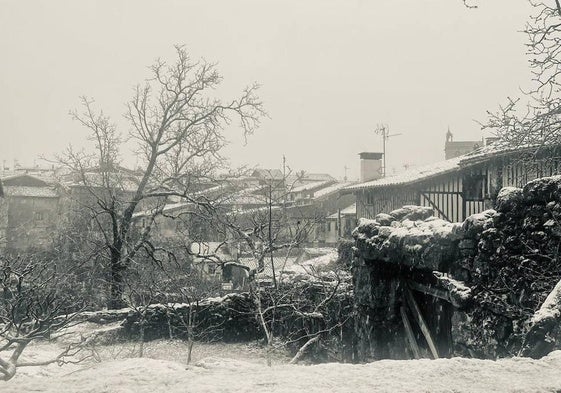 Nieve en la Sierra