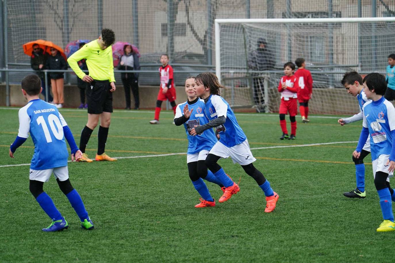 La jornada 21 del fútbol base en Salamanca, en imágenes