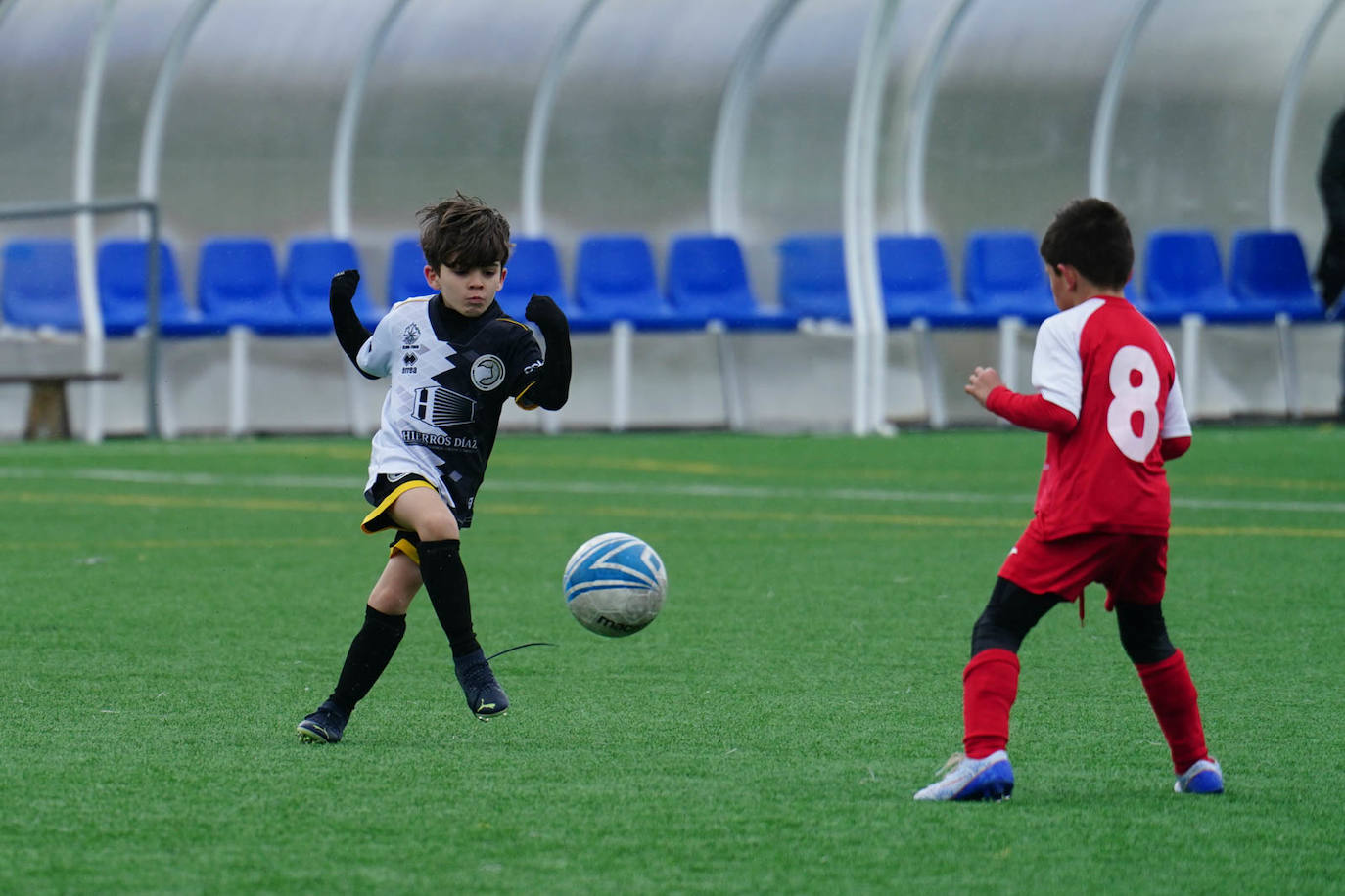 La jornada 21 del fútbol base en Salamanca, en imágenes