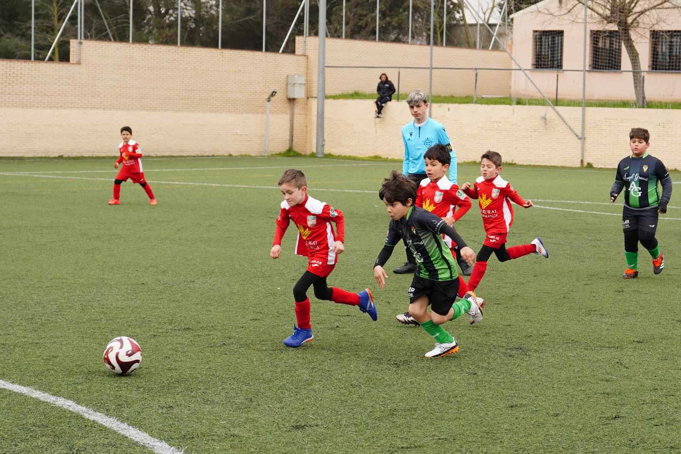 La jornada 21 del fútbol base en Salamanca, en imágenes