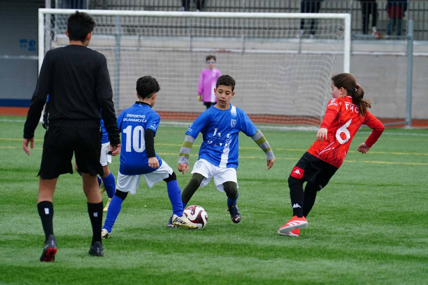 La jornada 21 del fútbol base en Salamanca, en imágenes