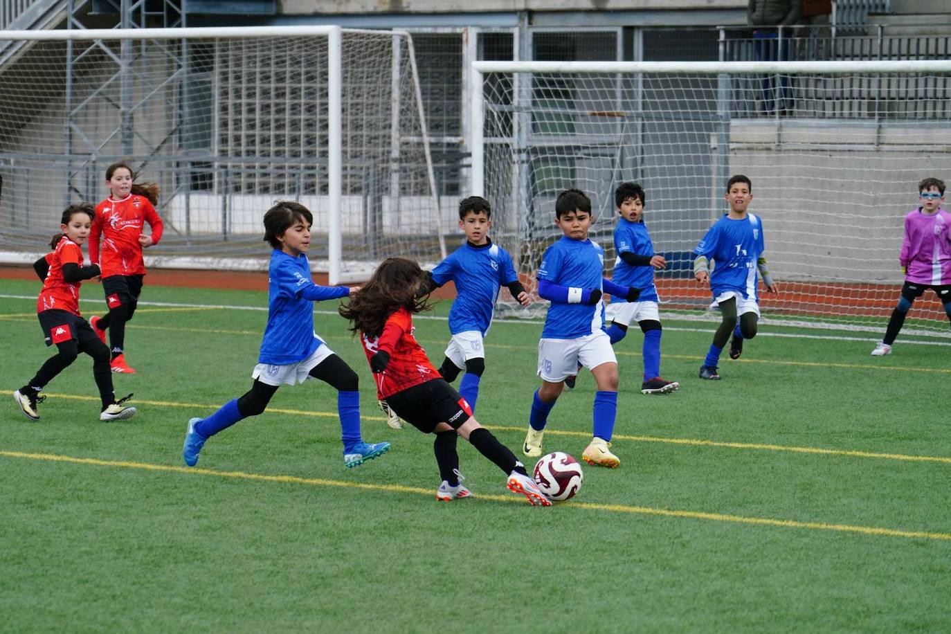 La jornada 21 del fútbol base en Salamanca, en imágenes