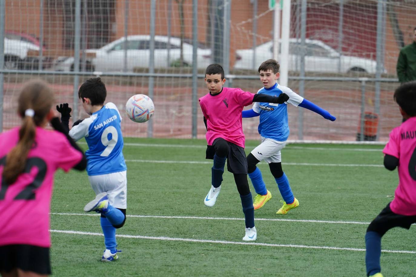 La jornada 21 del fútbol base en Salamanca, en imágenes