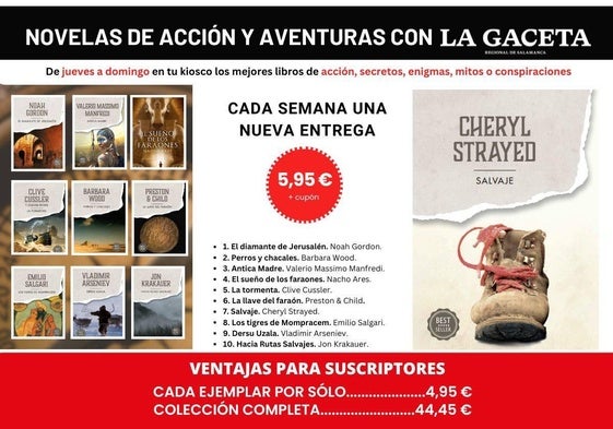Consigue el Best Seller «Salvaje», de Cheryl Strayed, con LA GACETA por sólo 5,95€