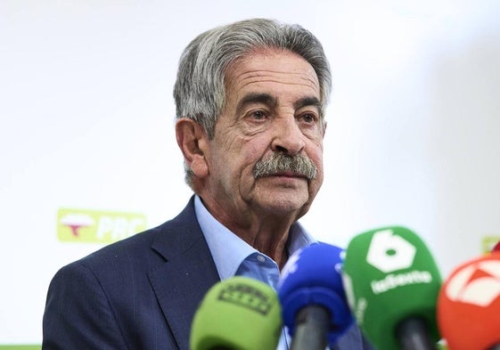 El secretario general del PRC y expresidente de Cantabria, Miguel Ángel Revilla