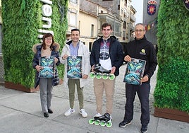 Sara García, Jesús Manuel Hernández, Héctor Merino y Melchor Herráez.