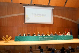 Junta preparatoria en Salamanca.