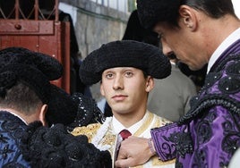Ismael Martín, en el patio de cuadrillas de La Glorieta.
