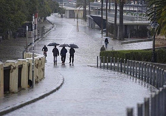 Imagen de un día lluvioso.