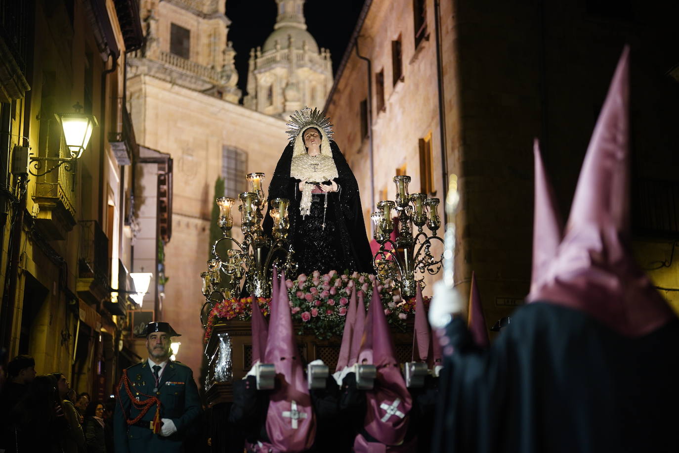La procesión del Flagelado y Nuestra Señora de las Lágrimas, en imágenes