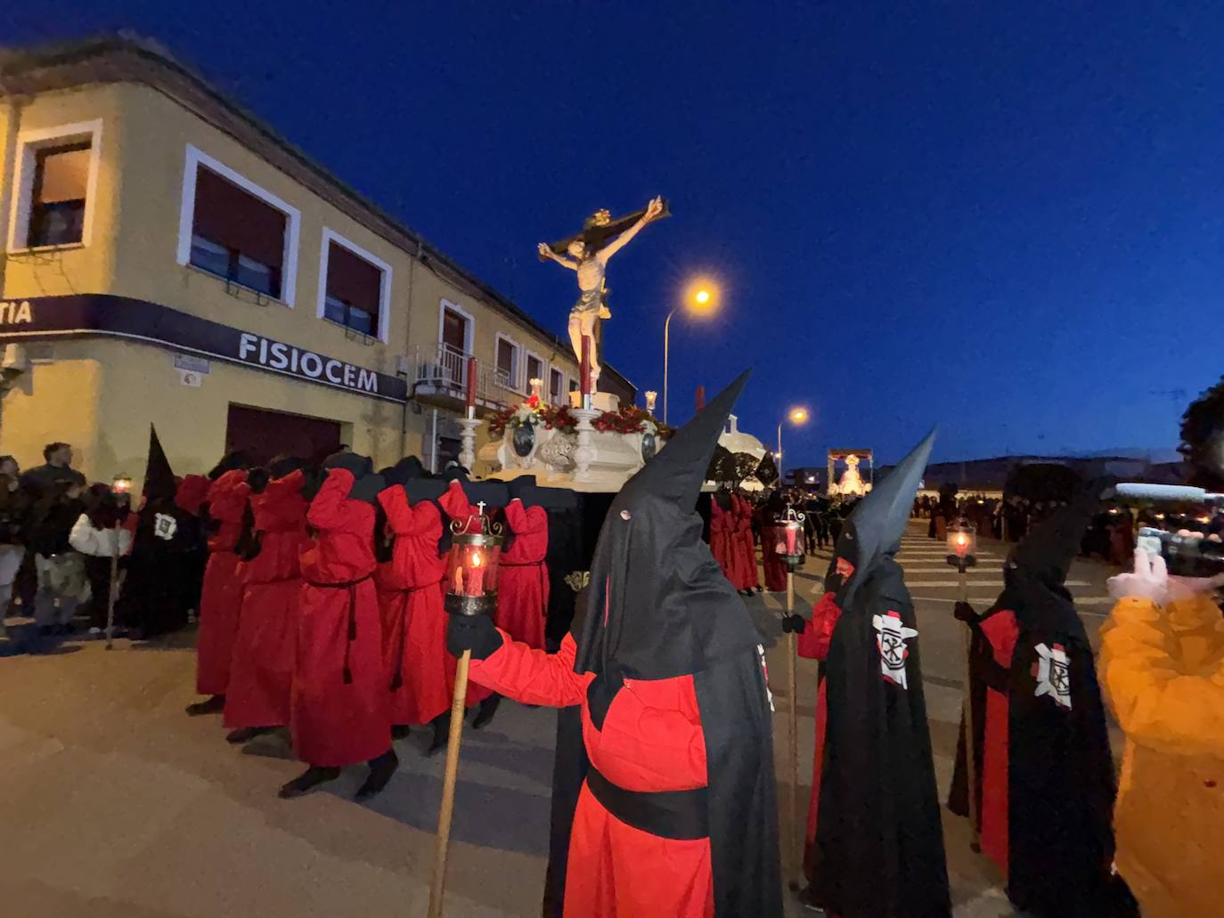 Solemne traslado del Santo Cristo del Humilladero y de Nuestra Señora de las Lágrimas en Peñaranda