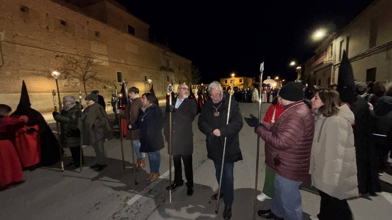 Solemne traslado del Santo Cristo del Humilladero y de Nuestra Señora de las Lágrimas en Peñaranda